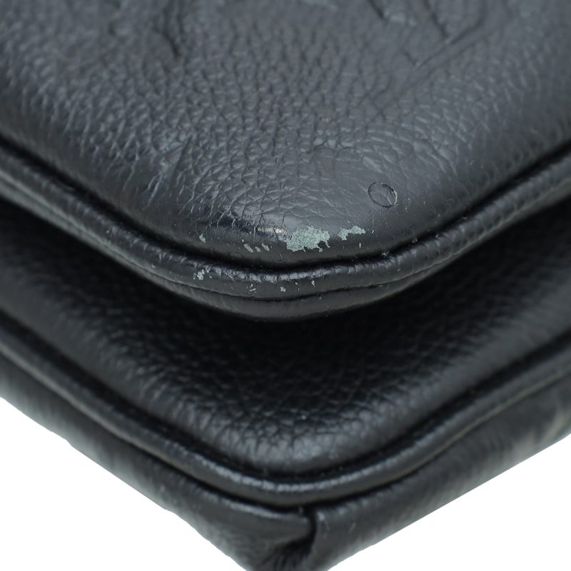 Louis Vuitton Black Monogram Empreinte Vavin BB Bag - Image 5