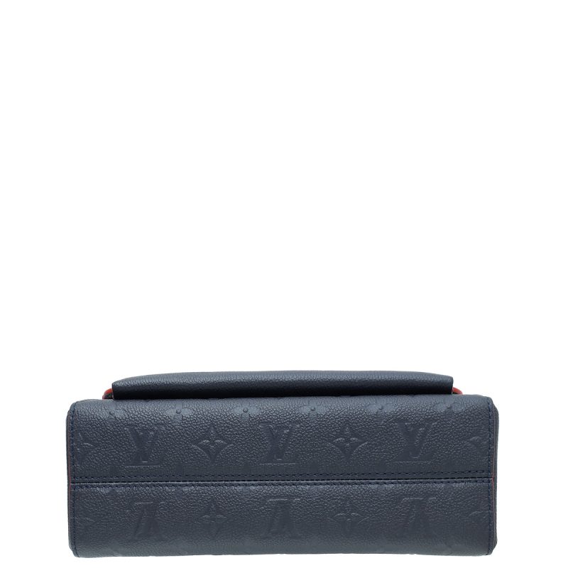 Louis Vuitton Blue Marine Taiga Multiple Wallet W- J.S Initials - Image 3