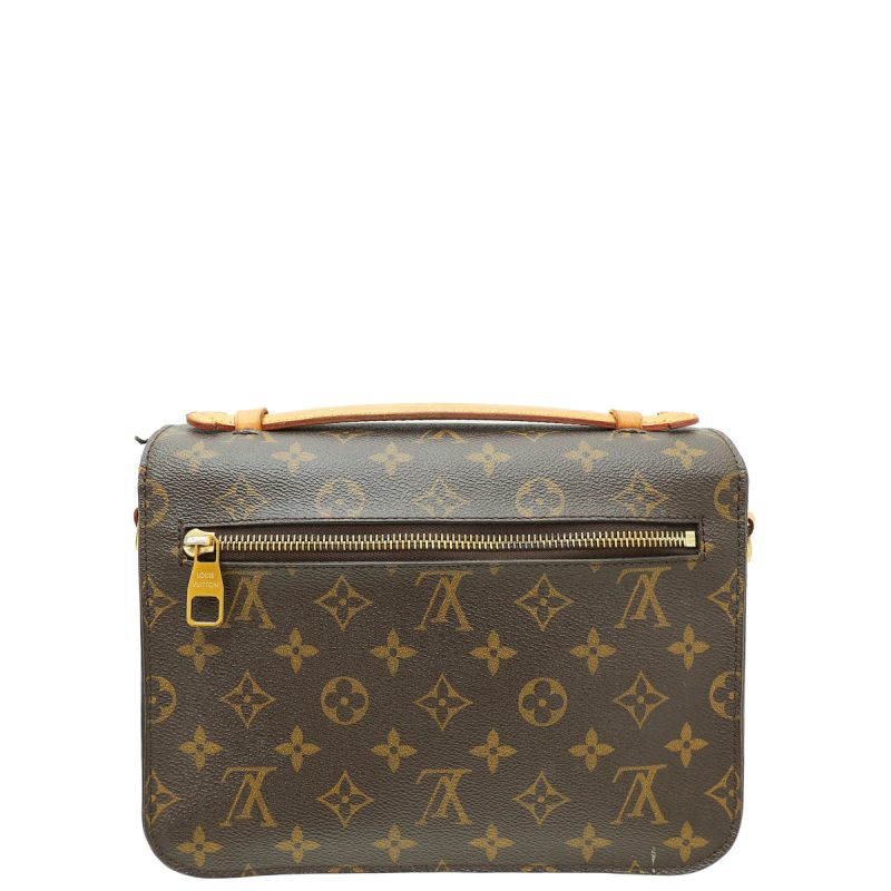 Louis Vuitton Brown Monogram Pochette Metis - Image 2