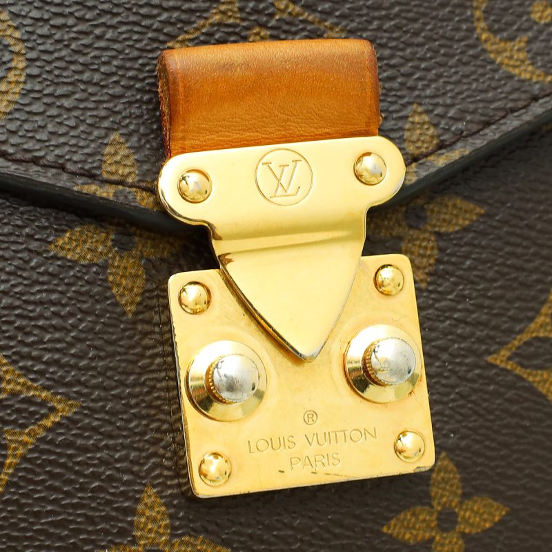 Louis Vuitton Brown Monogram Pochette Metis - Image 8