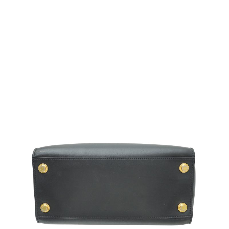 Louis Vuitton Black City Steamer Smooth Calfskin & Epi Leather Handbag - Image 3