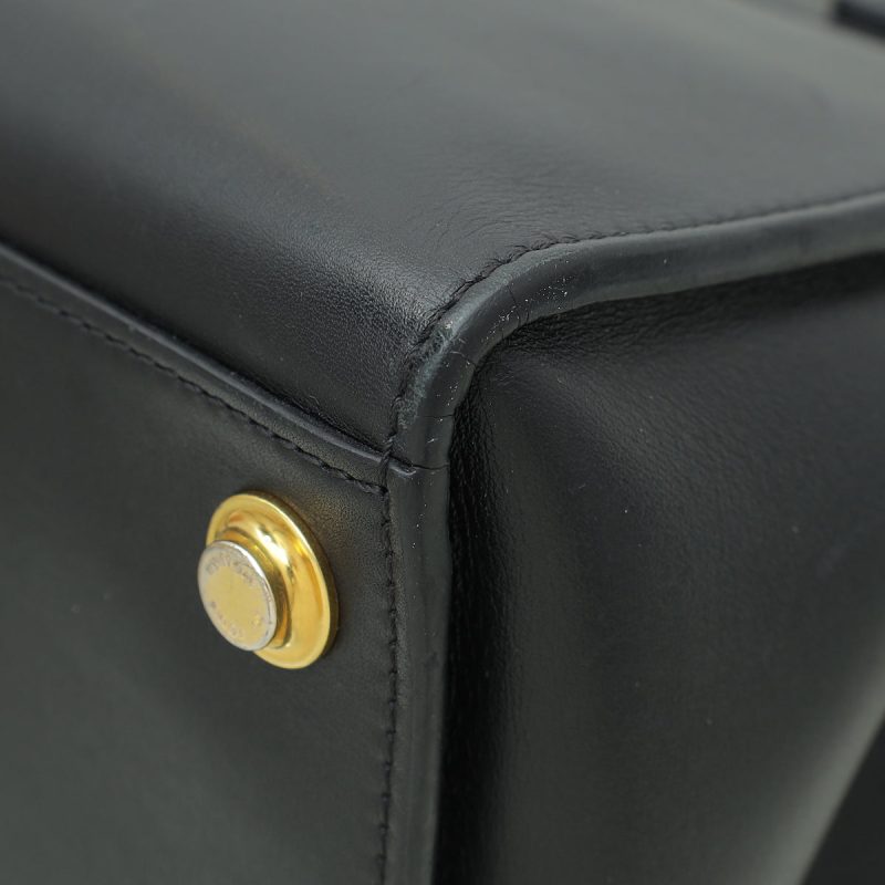Louis Vuitton Black City Steamer Smooth Calfskin & Epi Leather Handbag - Image 5