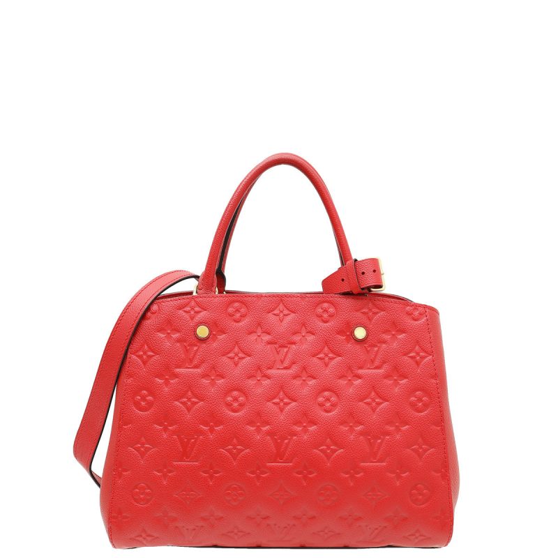 Louis Vuitton Cerise Monogram Empreinte Vavin BB Bag