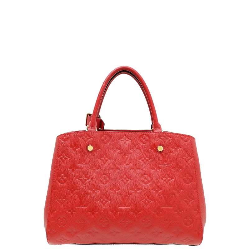 Louis Vuitton Cerise Monogram Empreinte Vavin BB Bag - Image 2