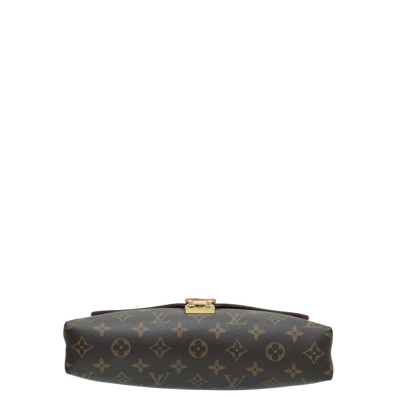 Louis Vuitton Bicolor Monogram Pallas Clutch Crossbody Bag - Image 3