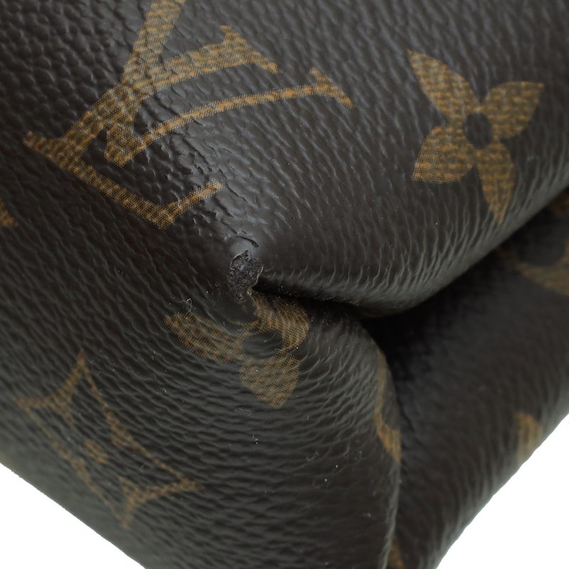 Louis Vuitton Bicolor Monogram Pallas Clutch Crossbody Bag - Image 4