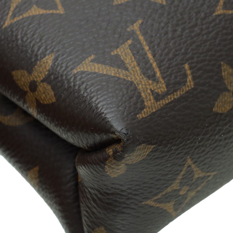 Louis Vuitton Bicolor Monogram Pallas Clutch Crossbody Bag - Image 5