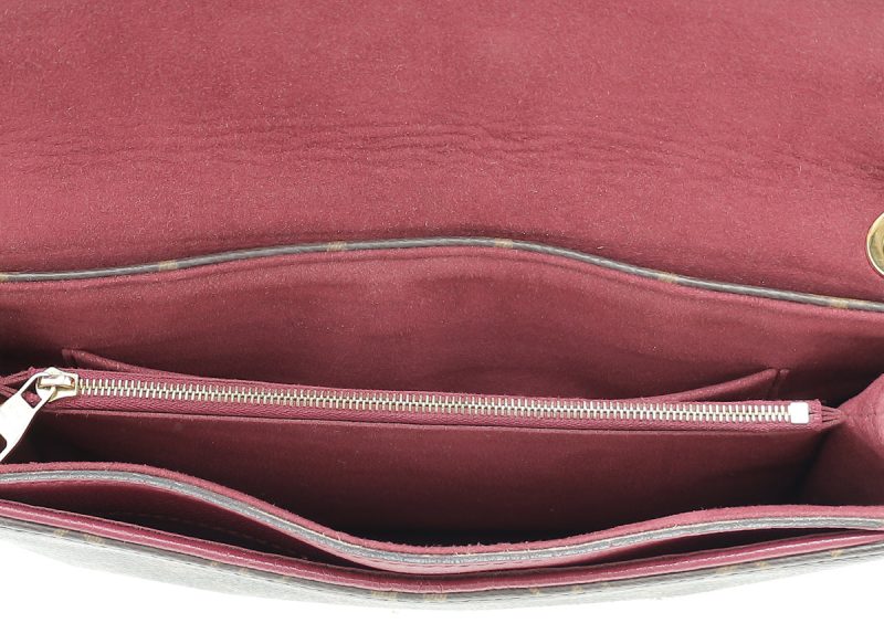 Louis Vuitton Bicolor Monogram Pallas Clutch Crossbody Bag - Image 9