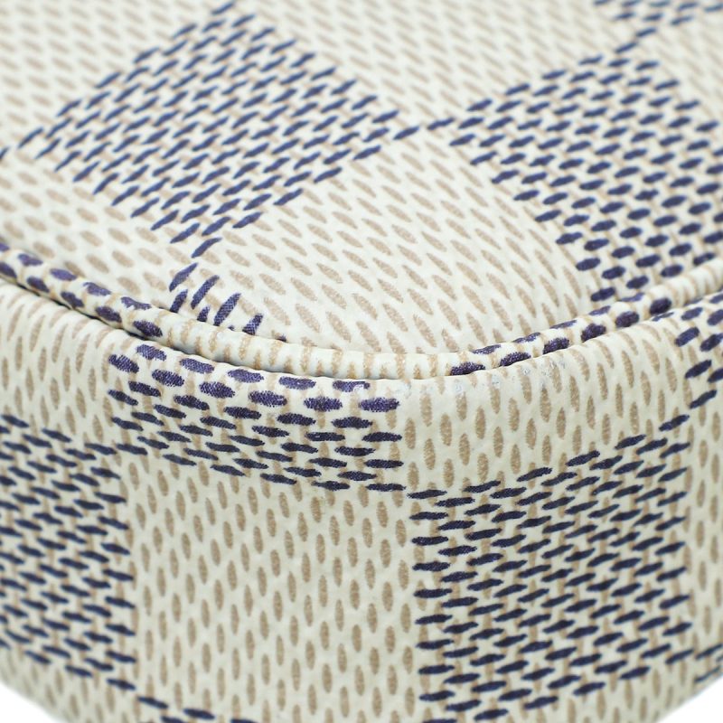 Louis Vuitton Damier Azur Mini Pochette Accessoires (SHG-Pdui6G) - Image 4