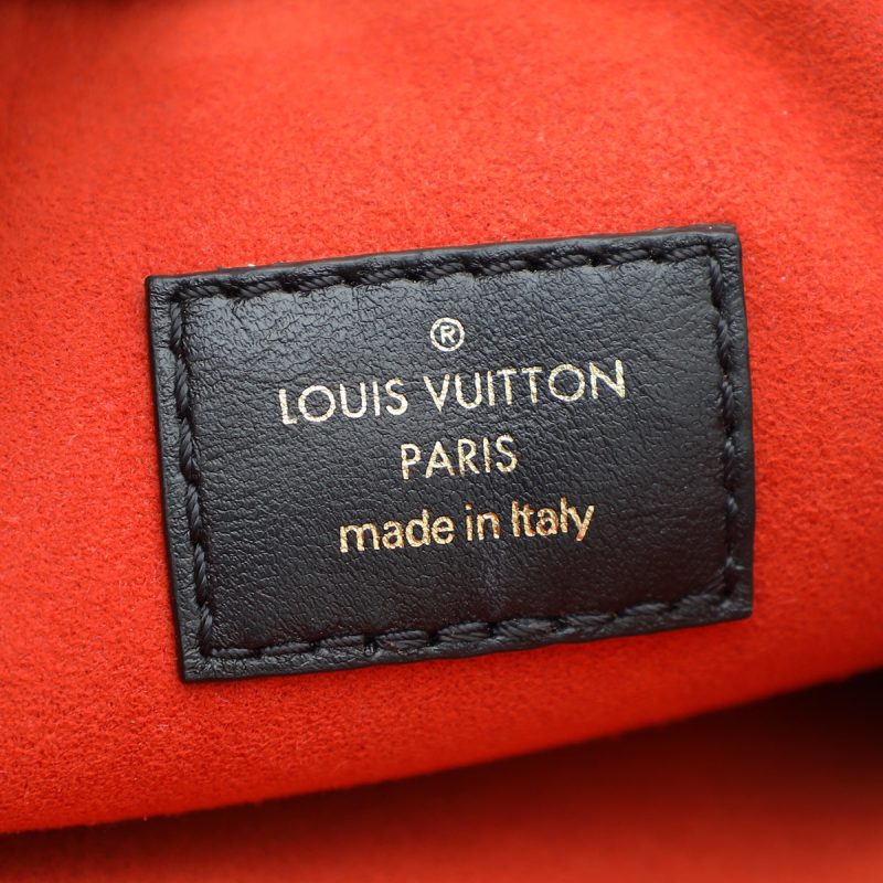 Louis Vuitton Black Monogram Embossed Coussin PM Bag - Image 10