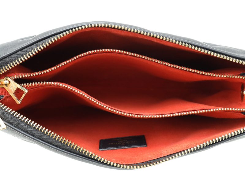 Louis Vuitton Black Monogram Embossed Coussin PM Bag - Image 8