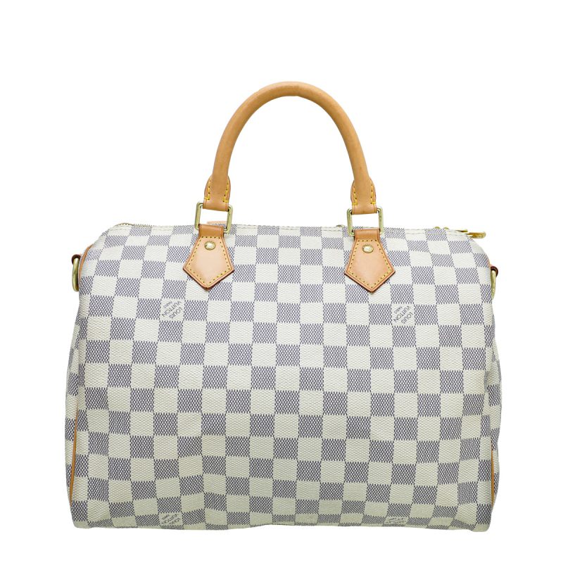 Louis Vuitton Azur Speedy 35 Bag - Image 2