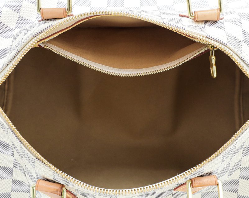 Louis Vuitton Azur Speedy 35 Bag - Image 8
