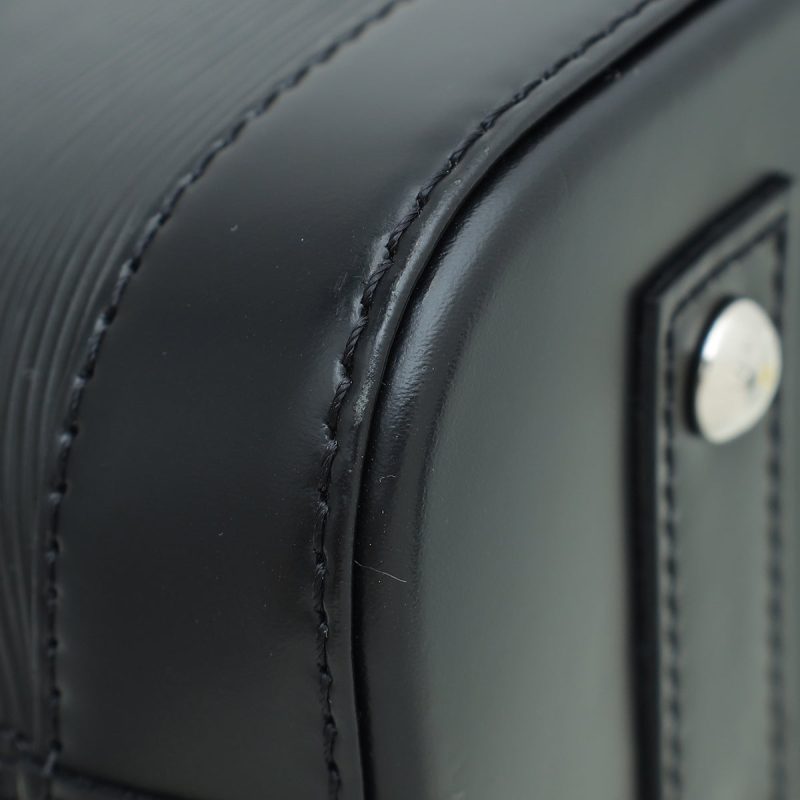 Louis Vuitton Black Alma BB Sporty Bag - Image 5