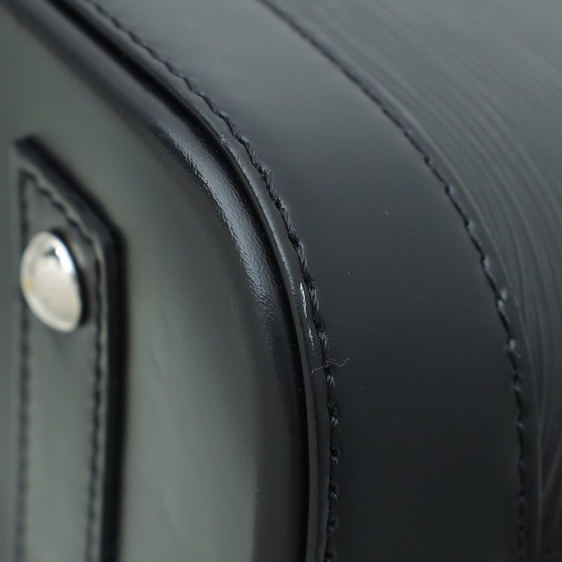 Louis Vuitton Black Alma BB Sporty Bag - Image 6