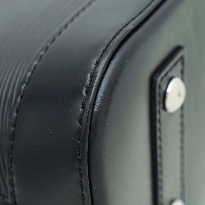 Louis Vuitton Black Alma BB Sporty Bag - Image 7