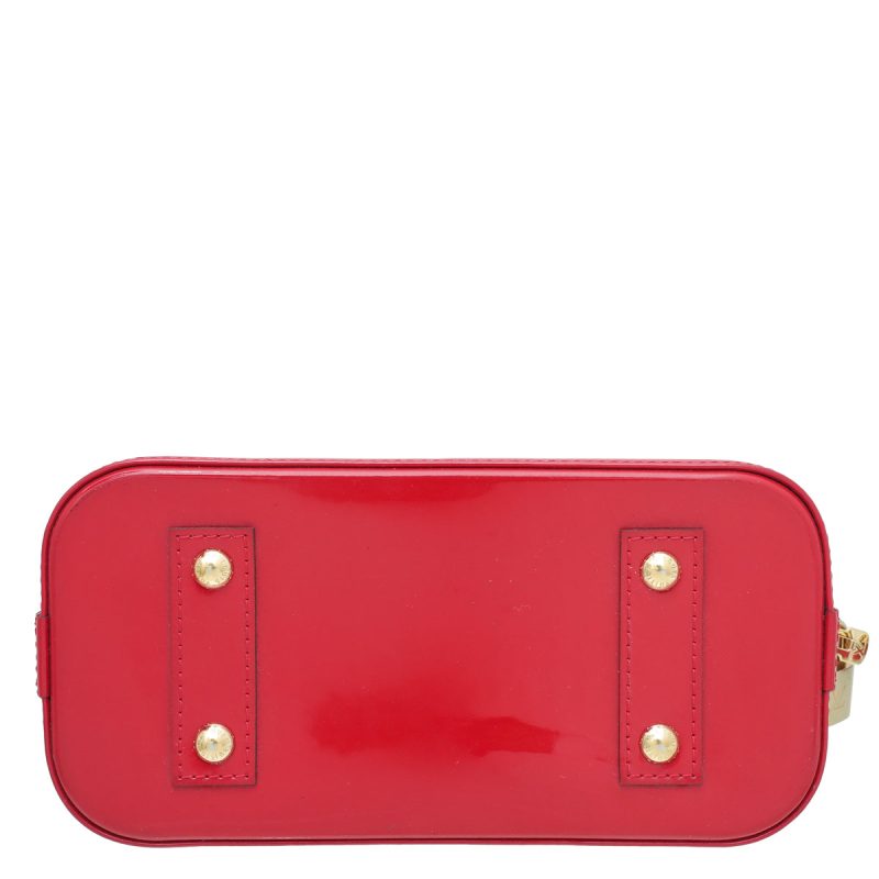 Louis Vuitton Cerise Monogram Vernis Zippy Organizer Wallet - Image 3