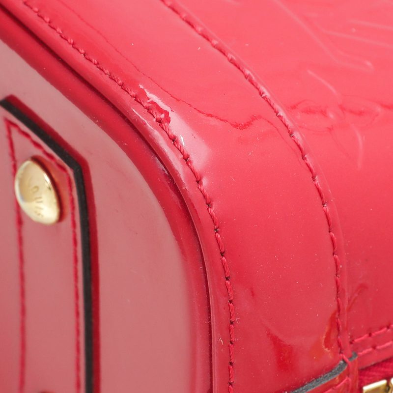 Louis Vuitton Cerise Monogram Vernis Zippy Organizer Wallet - Image 4