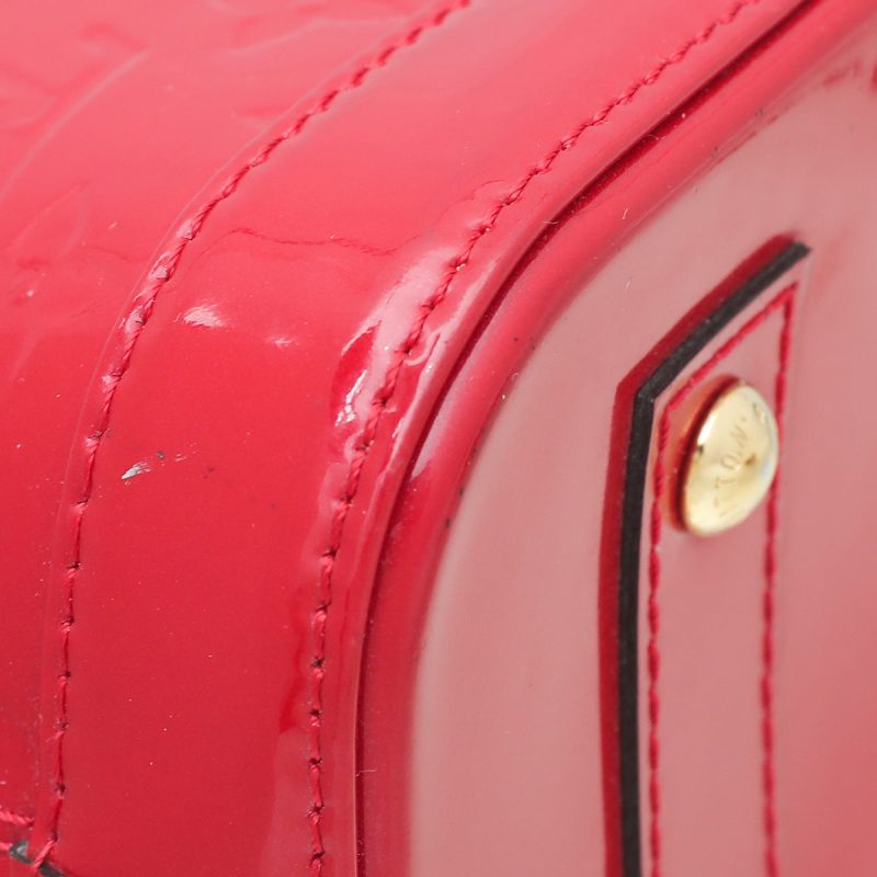 Louis Vuitton Cerise Monogram Vernis Zippy Organizer Wallet - Image 5