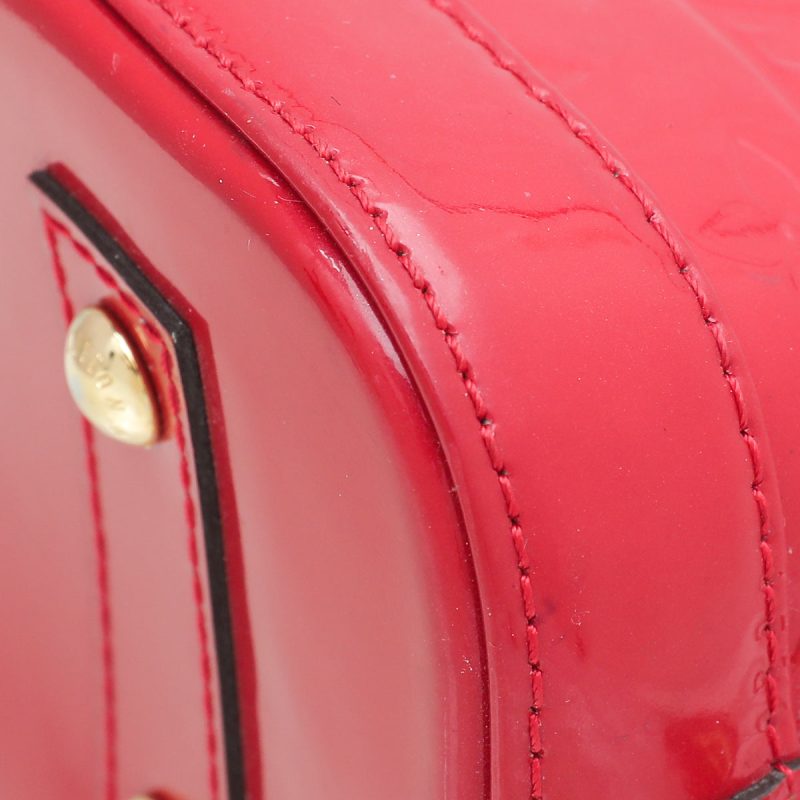 Louis Vuitton Cerise Monogram Vernis Zippy Organizer Wallet - Image 6