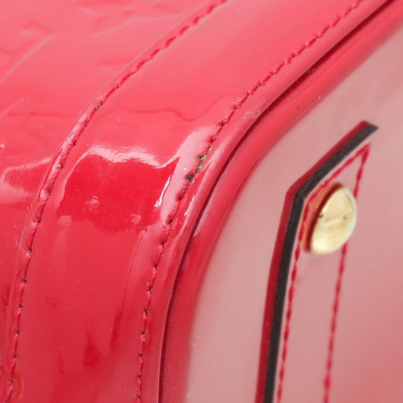 Louis Vuitton Cerise Monogram Vernis Zippy Organizer Wallet - Image 7