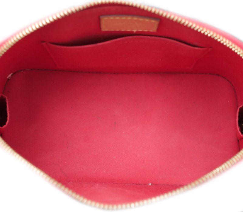 Louis Vuitton Cerise Monogram Vernis Zippy Organizer Wallet - Image 9