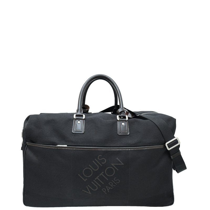 Louis Vuitton Black Damier Graphite Canvas Clutch Bag