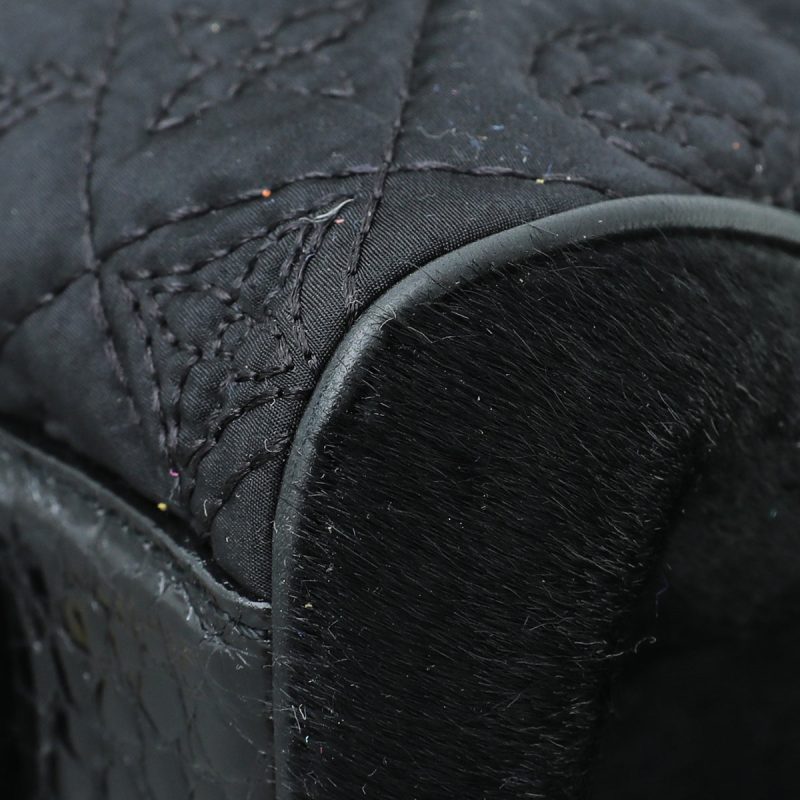 Louis Vuitton Black Shearling Lined Time Out Sneakers Size US 6 | EU 36 - Image 6