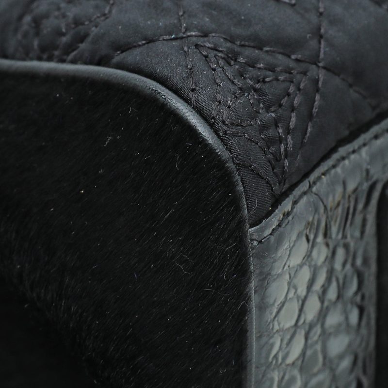 Louis Vuitton Black Shearling Lined Time Out Sneakers Size US 6 | EU 36 - Image 7