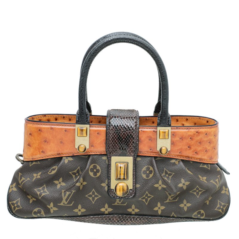 Louis Vuitton Bicolor Monogram Pallas Chain Bag