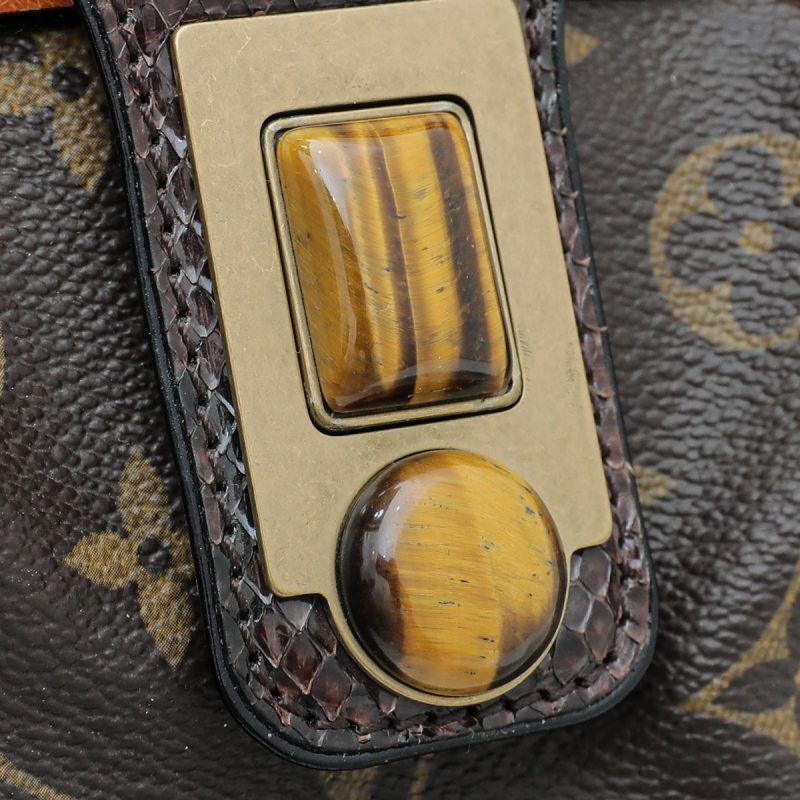 Louis Vuitton Bicolor Monogram Pallas Chain Bag - Image 8