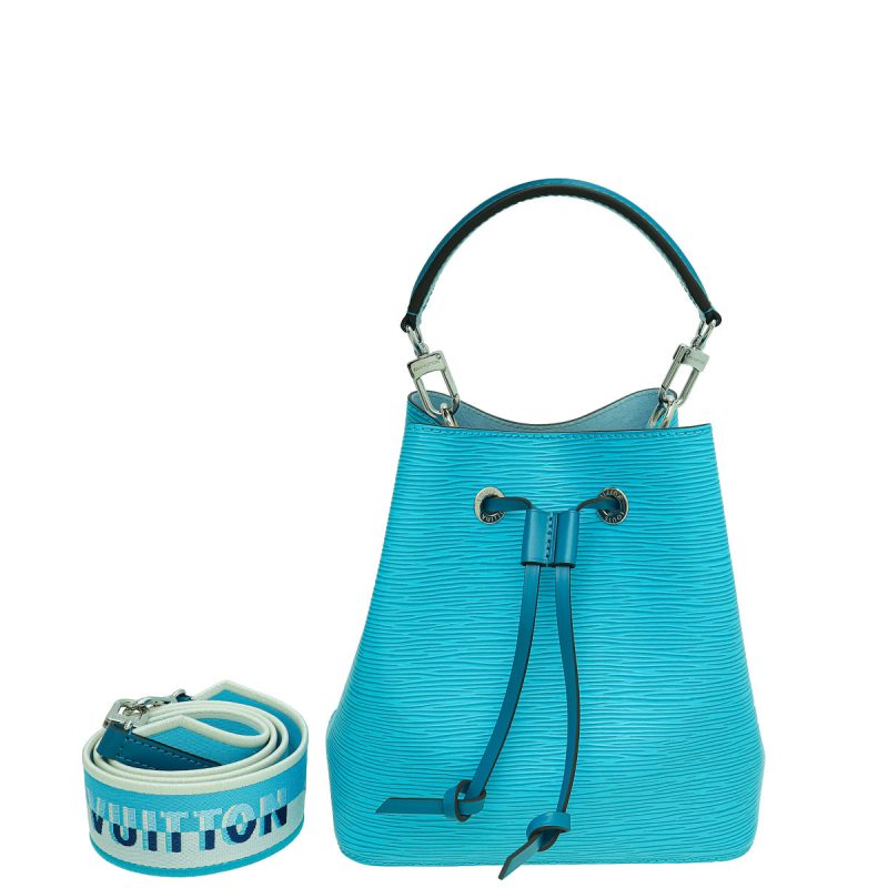 Louis Vuitton Bicolor Neverfull Bag W- Pouch MM Bag