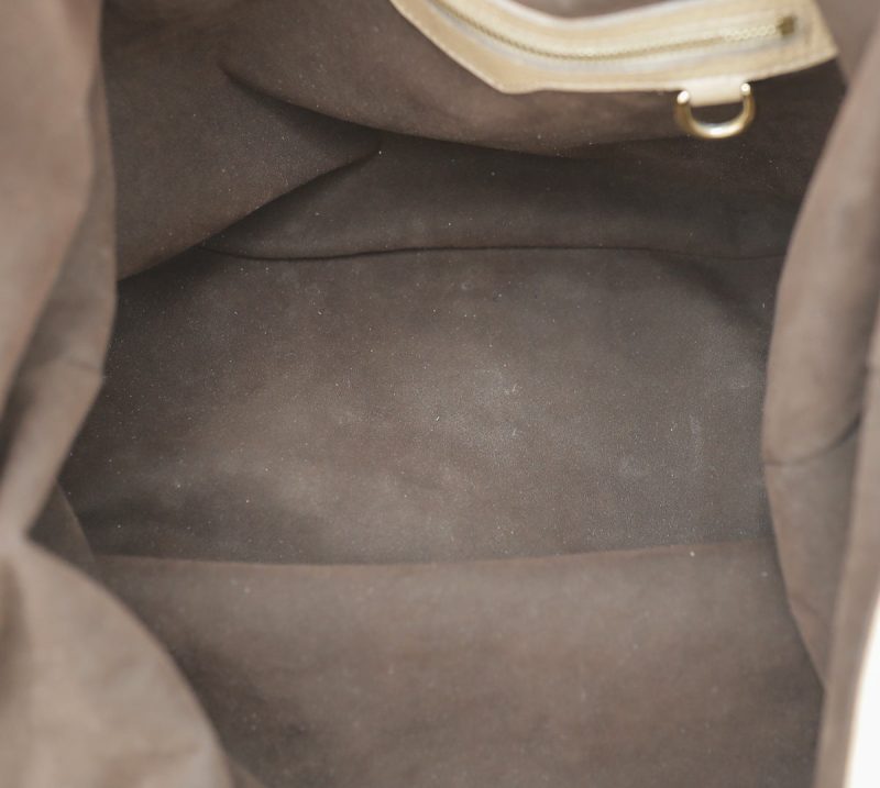 Louis Vuitton Beige Mesh and Suede Run Away Sneaker 9 - Image 9