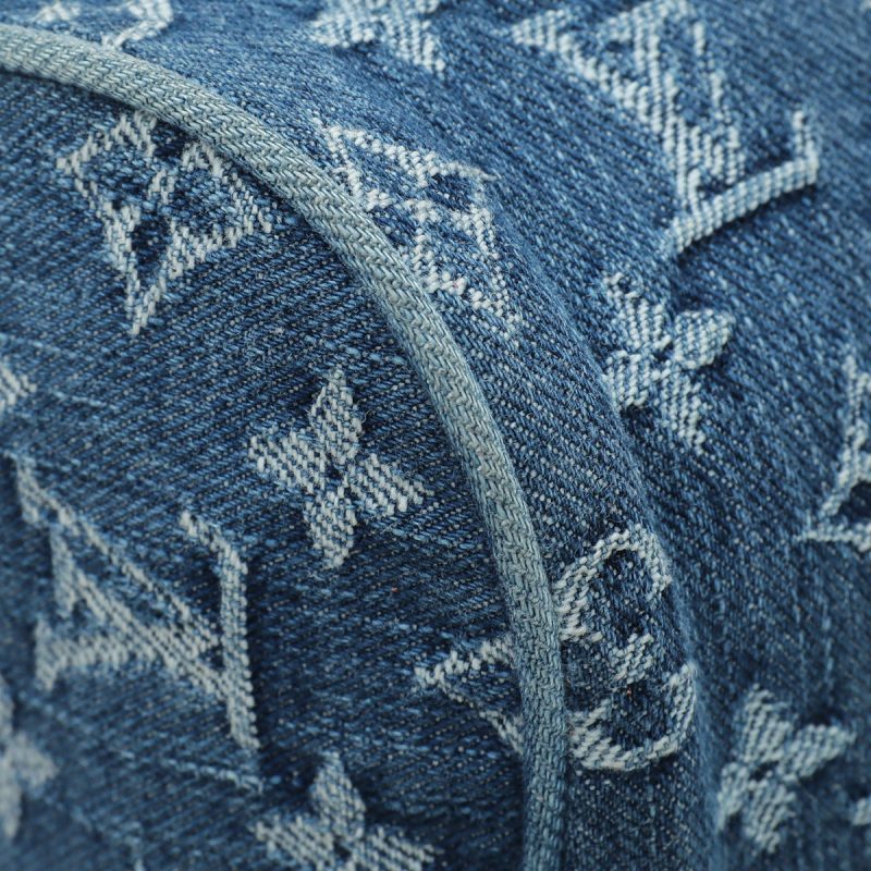 Louis Vuitton Blue Monogram Denim Pleaty Bag - Image 5