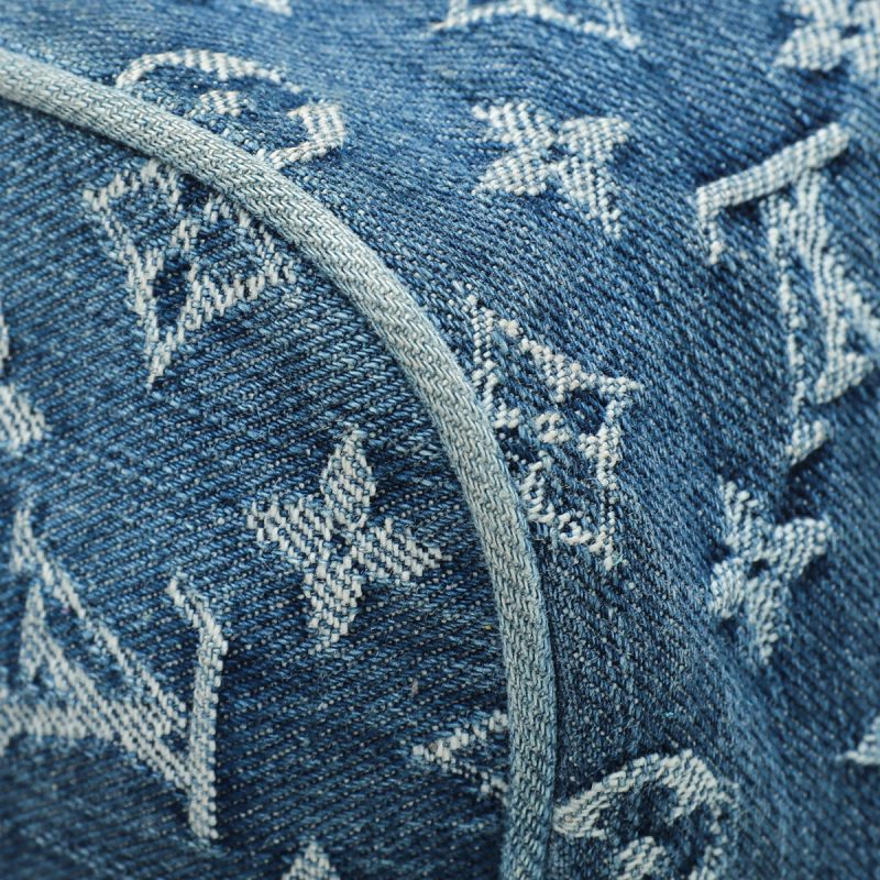 Louis Vuitton Blue Monogram Denim Pleaty Bag - Image 7