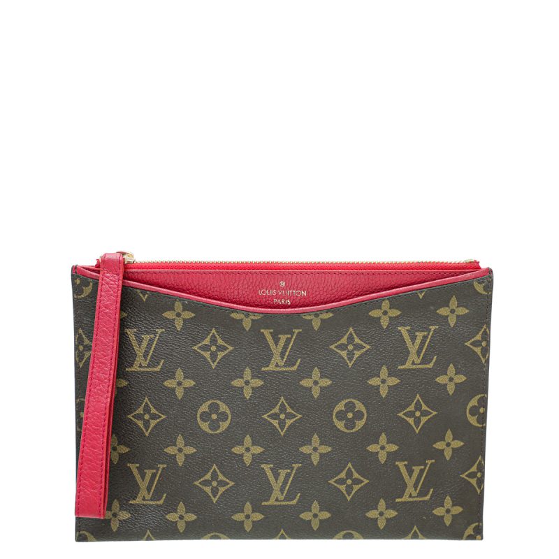 Louis Vuitton Bicolor Monogram Pallas Pochette Clutch