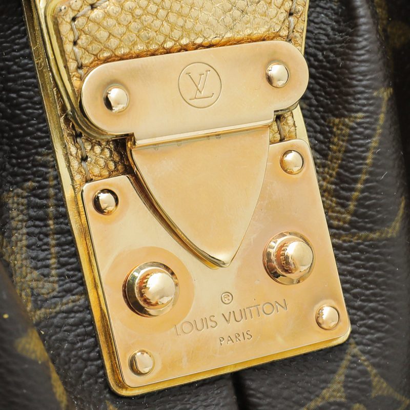 Louis Vuitton Bicolor Monogram Lock It Block Mules 38.5 - Image 8