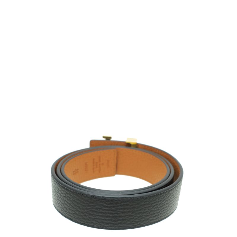 Louis Vuitton Bicolor Initiales Reversible Belt 34 - Image 2