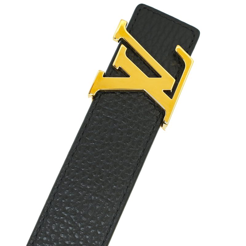 Louis Vuitton Bicolor Initiales Reversible Belt 34 - Image 3