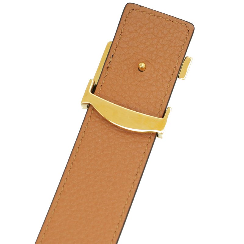 Louis Vuitton Bicolor Initiales Reversible Belt 34 - Image 4