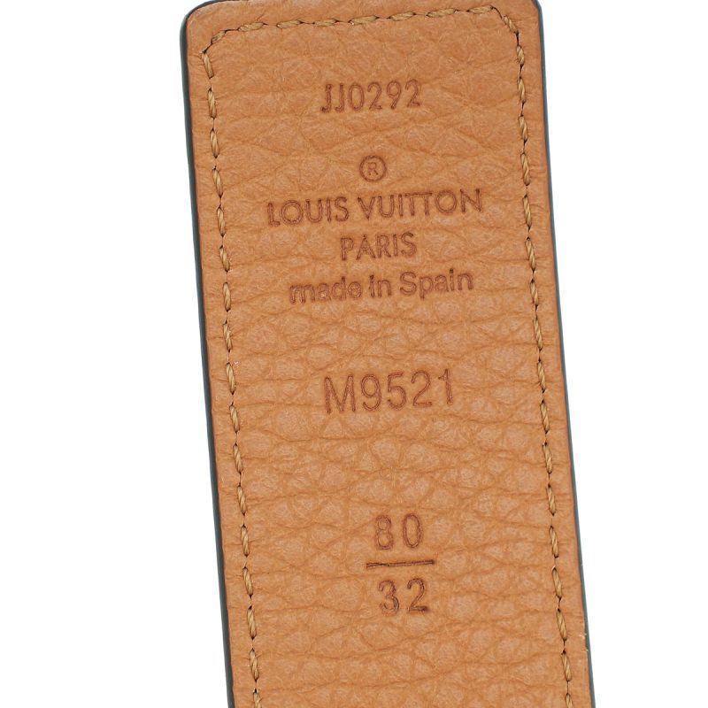 Louis Vuitton Bicolor Initiales Reversible Belt 34 - Image 7