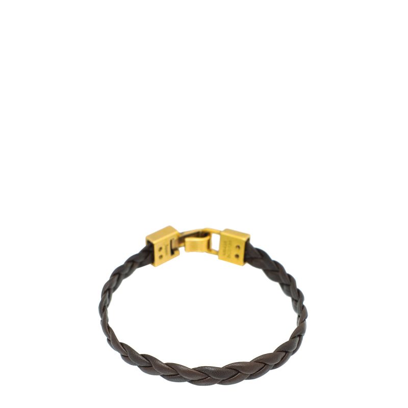 Louis Vuitton Chocolate Brown Ostrich Deesse MM Bag - Image 2