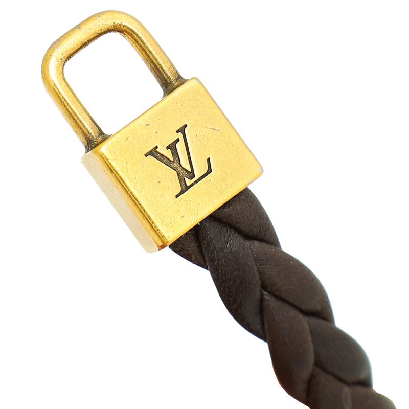 Louis Vuitton Chocolate Brown Ostrich Deesse MM Bag - Image 4