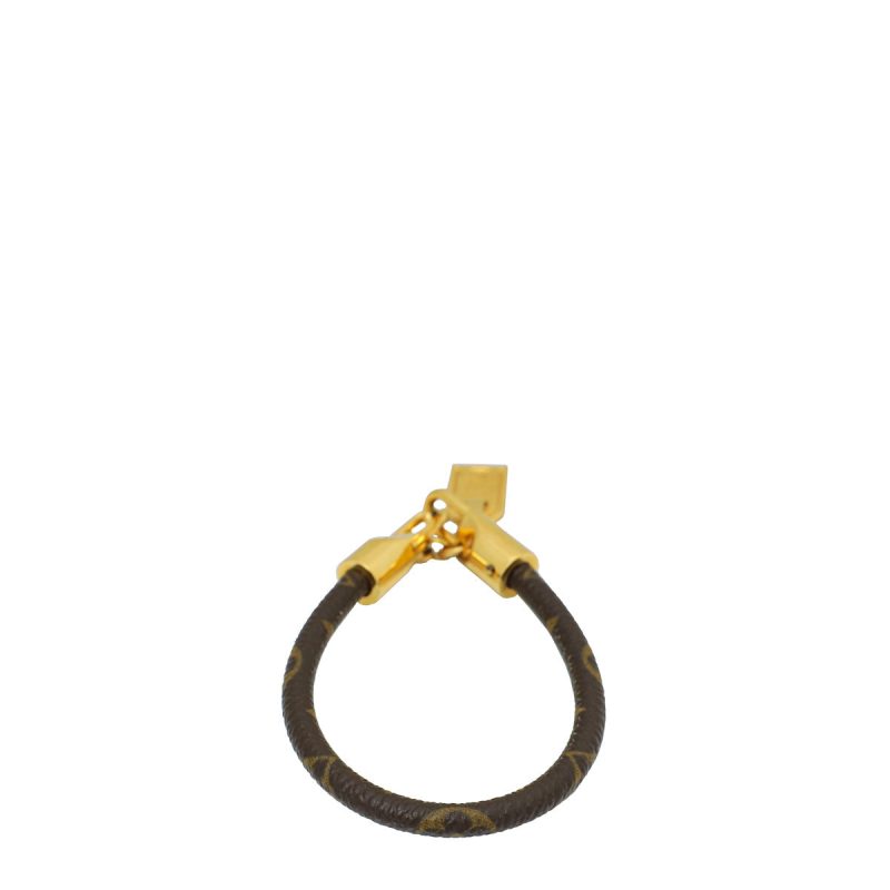 Louis Vuitton Brown Monogram Lockit PM Bag - Image 2