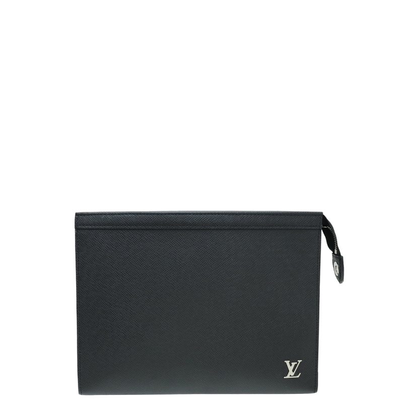 Louis Vuitton Black Westhound Flat Sandal 39