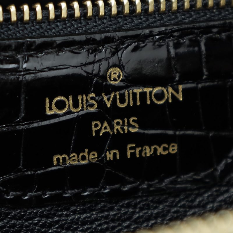 Louis Vuitton Black Damier Ebene Sneaker 7.5 - Image 11