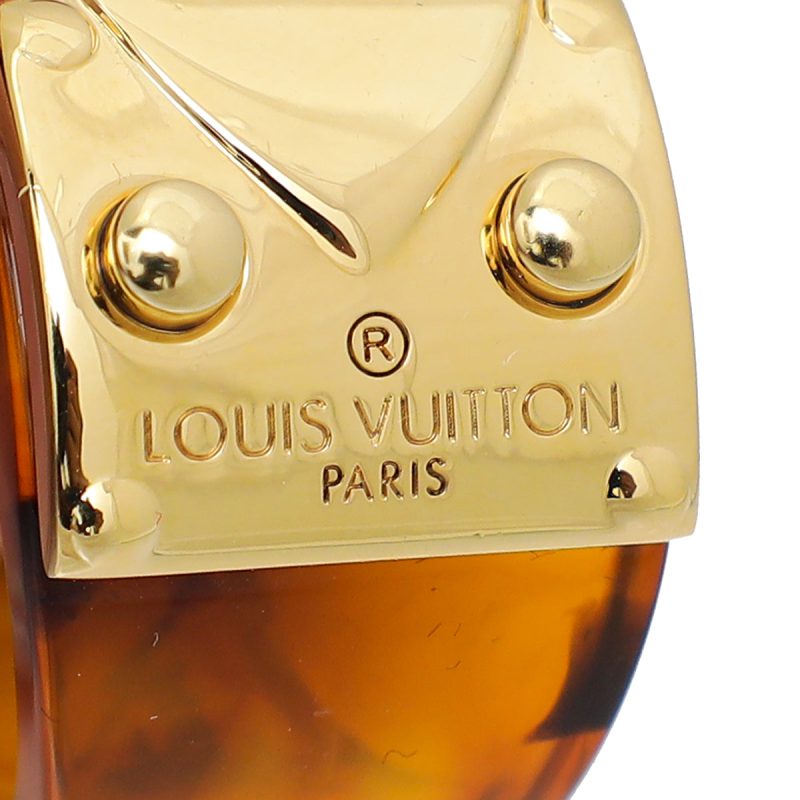 Louis Vuitton Brown Reverse Monogram Giant Wristlet Pouch - Image 3