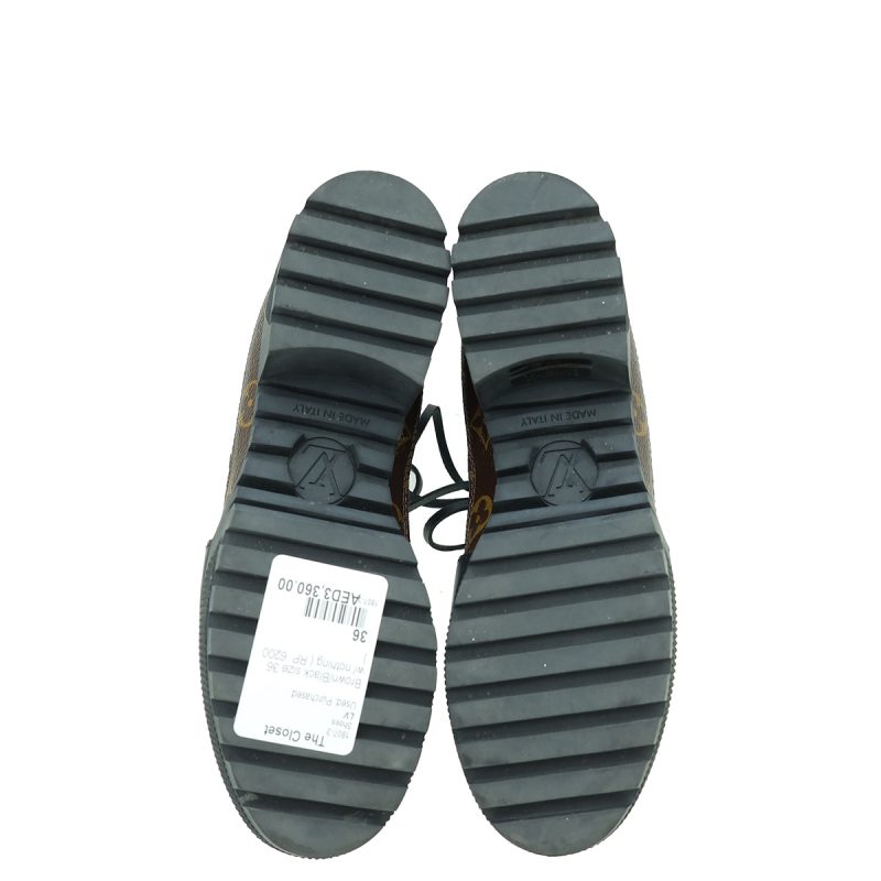 Louis Vuitton Bicolor Monogram Archlight Sneaker 37.5 - Image 6