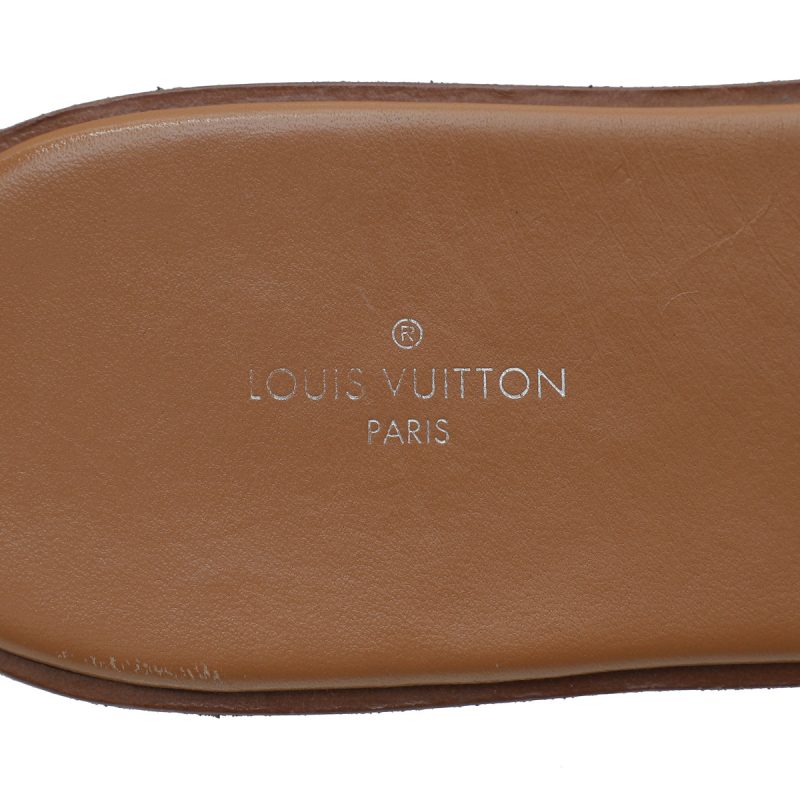 Louis Vuitton Blue Denim Monogram Hobo Bag Medium - Image 8
