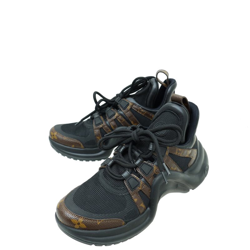 Louis Vuitton Bicolor Monogram Archlight Sneakers 38